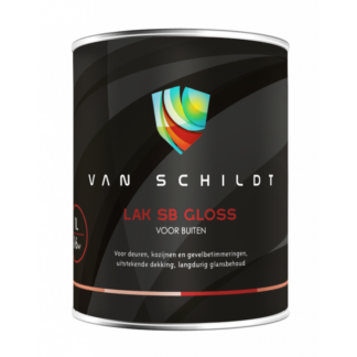 van Schildt Lak SB Gloss 2,5 liter alleen lichte kleuren