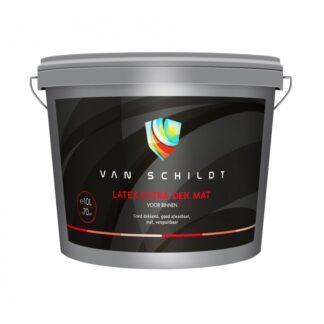 van Schildt Latex Extra Dek Mat lichte kleuren