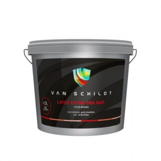 van Schildt Latex Extra Dek Mat 5 liter 30-40m2 lichte kleuren