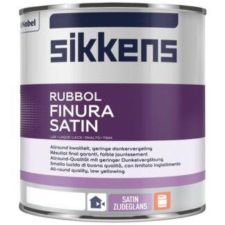 Sikkens Rubbol Finura Satin 1 liter vele kleuren