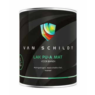 van Schildt Lak PU-A Mat 1 liter