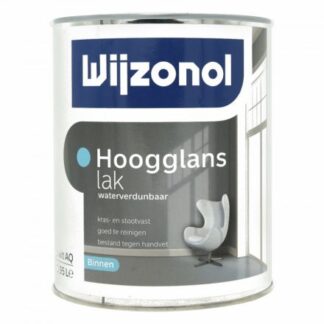 Wijzonol Hoogglanslak Waterbasis 1 liter