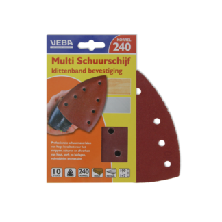 VEBA multi schuurschijf Klit 7g P240 10st