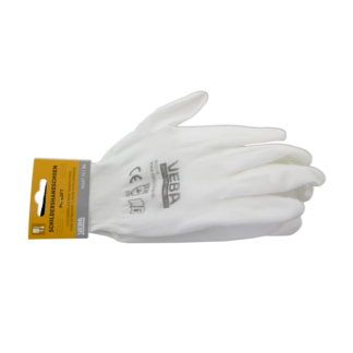 Handschoen PU-Soft Wit Maat XL