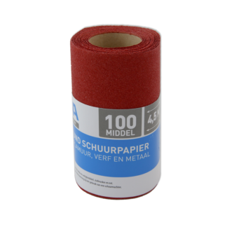Veba Schuurpapier Rol 110mm x 4,5mtr P100
