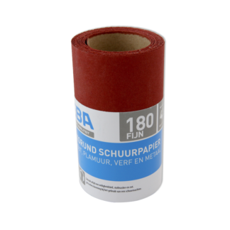 Veba Schuurpapier Rol 110mm x 4,5mtr P180
