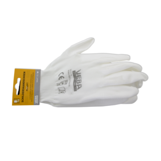 Handschoen PU-Soft Wit Maat M