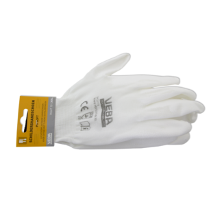 Handschoen PU-Soft Wit Maat XXL