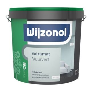 Wijzonol Muurverf Extra Mat lichte kleuren