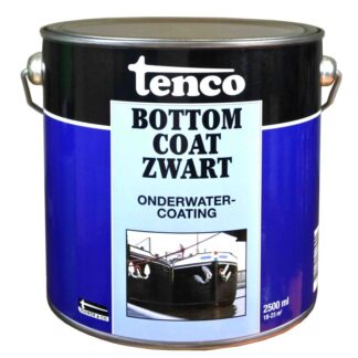 Tenco Bottom Coat Zwart 2,5 liter