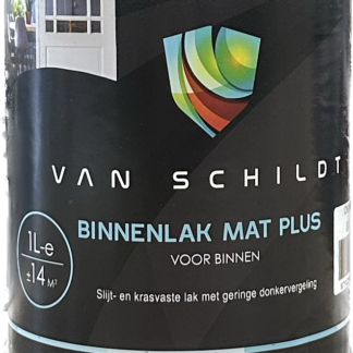 van Schildt Binnenlak Mat Plus 1 liter