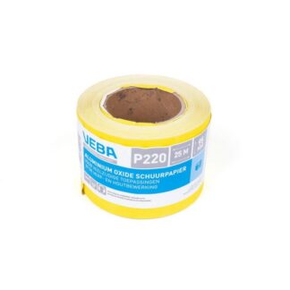 VEBA Schuurpapier Rol 95mmx25mtr Aluminium Oxide P220