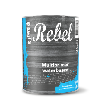 Rebel/Wijzonol Waterbasis Multiprimer 1 Liter Alle Kleuren